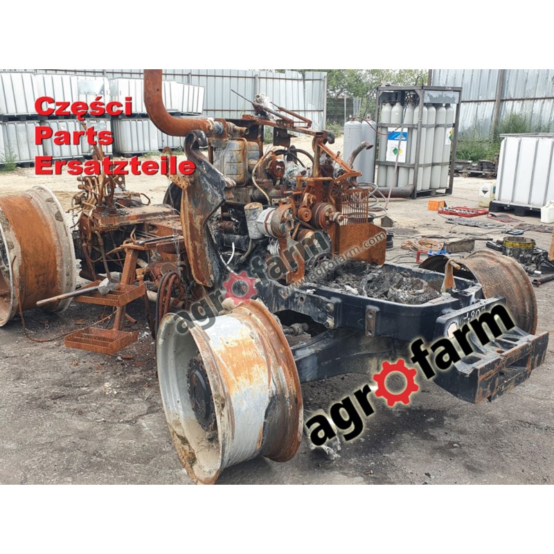 Case JXU 105 spare parts, engine, gearbox, front axle