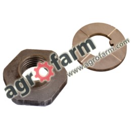 Nut with shim / Nut with washer MF