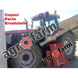 Massey Ferguson 8150 części, silnik, zwolnica, oś