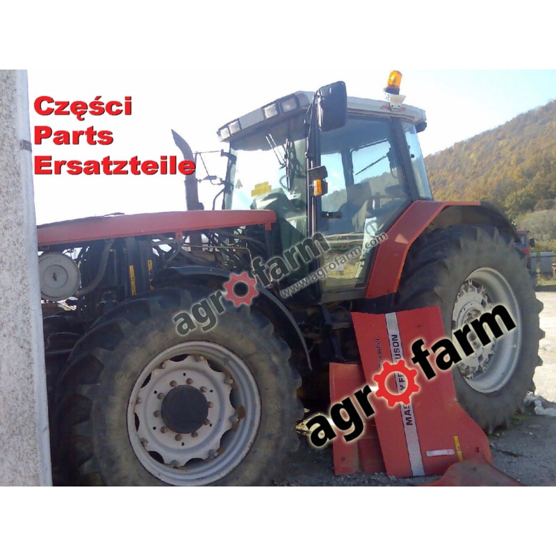 Massey Ferguson 8150 części, silnik, zwolnica, oś