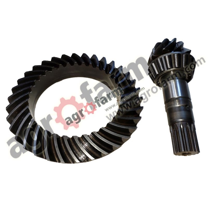 bevel gear + crown wheel 10X34 CNH