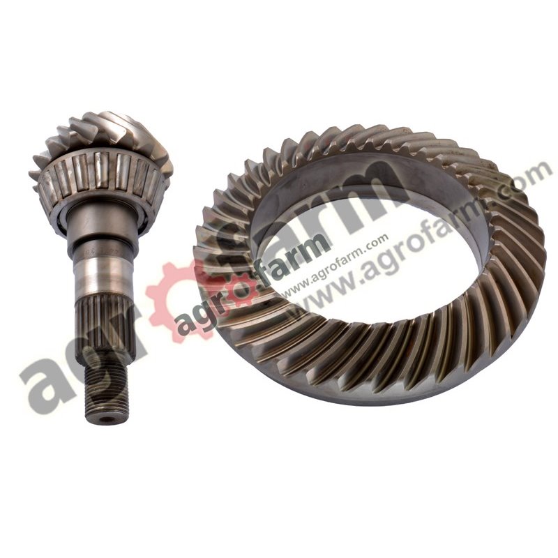 bevel gear WITH A WHEEL, A PLATE. 17X39 FENDT