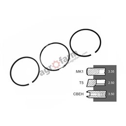 PISTON RING SET 105mm MASSEY FERGUSON