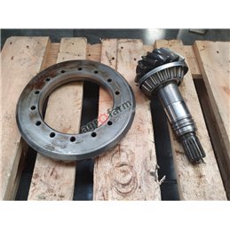 bevel gear WITH DISC WHEEL 15X36 FWD FENDT