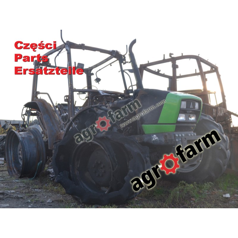 Deutz Agrofarm 420 części, skrzynia biegów, silnik