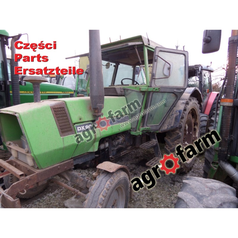 Deutz DX 90 części, skrzynia biegów, silnik, oś