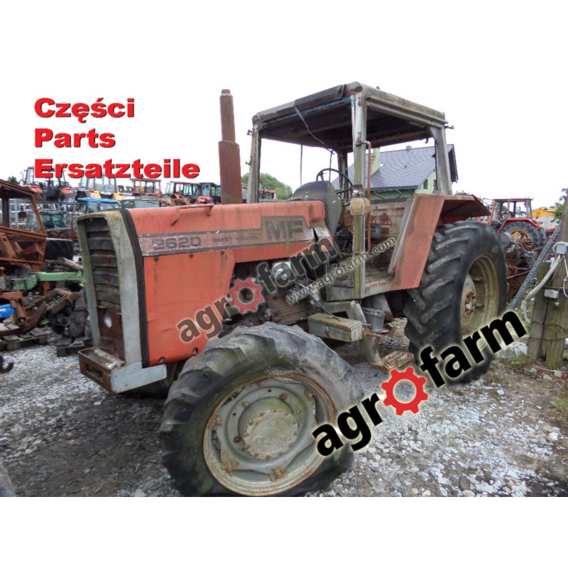 Massey Ferguson 2620 części, skrzynia biegów, oś