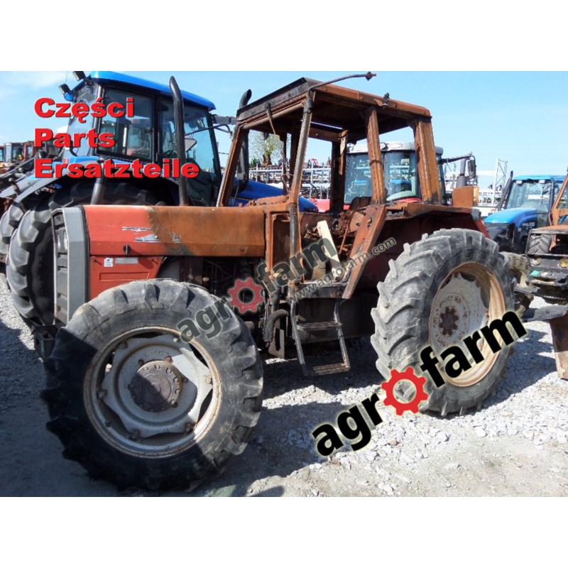 Massey Ferguson 698 części, skrzynia biegów, oś