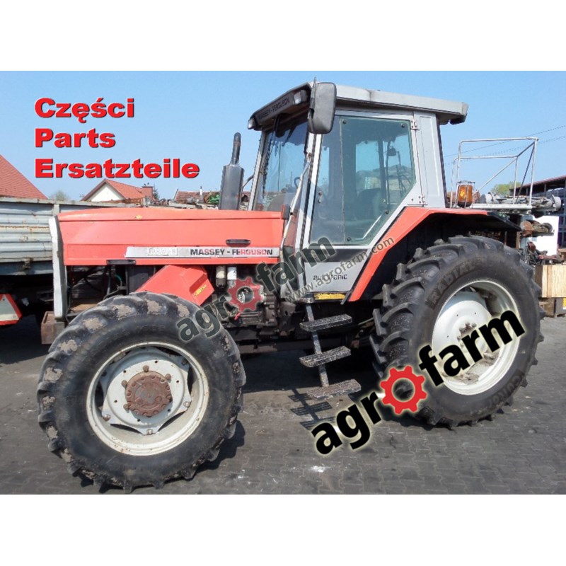 Massey Ferguson 3610 części, silnik, most przedni