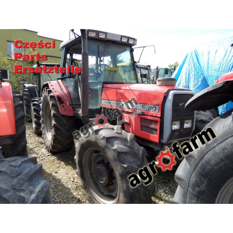 Massey Ferguson 6180 części, skrzynia biegów, oś