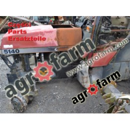 Case 5140 spare parts, engine, gearbox, front axle