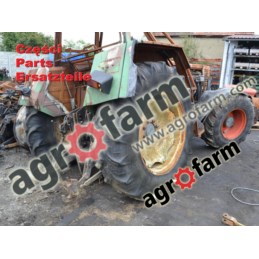 Fendt 311 spare parts, gearbox, front axle