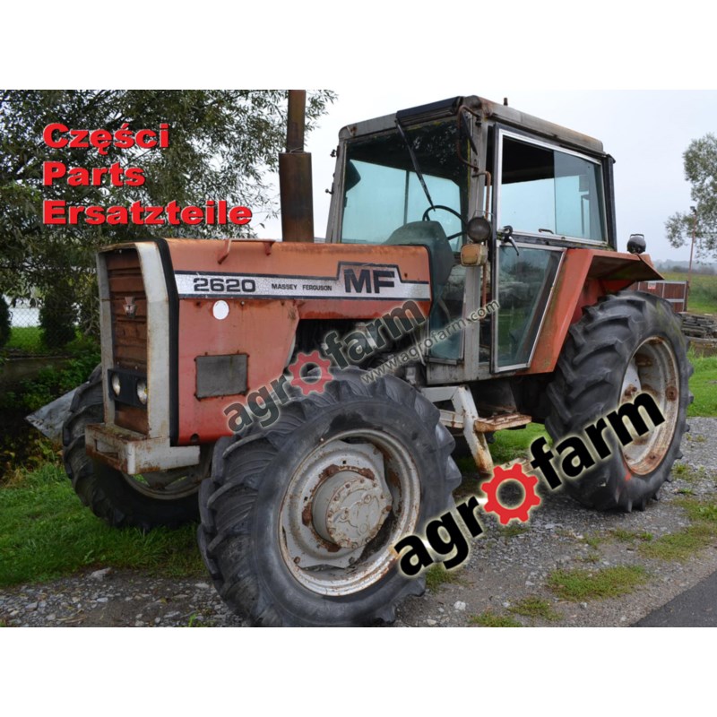 Massey Ferguson 2620 części, skrzynia biegów, oś