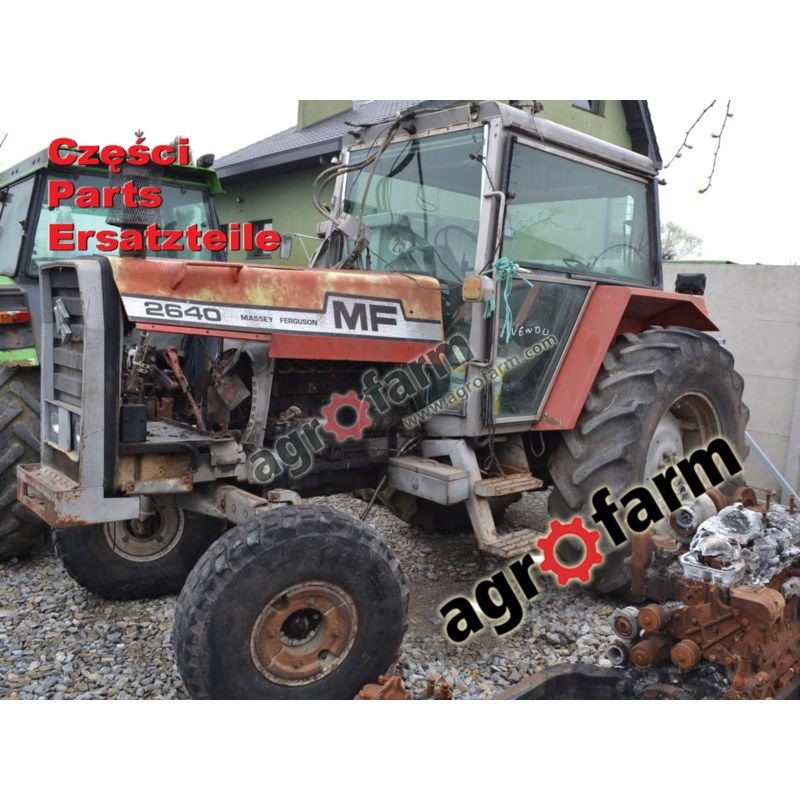 Massey Ferguson 2640 spare parts, gearbox, front axle