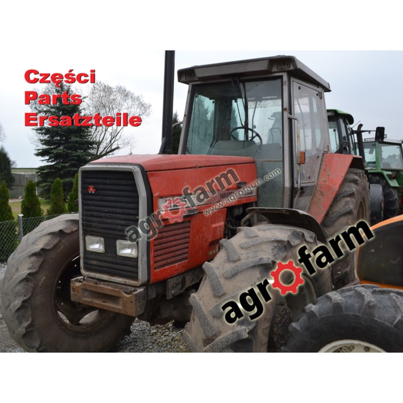 Massey Ferguson 3125 części, silnik, most przedni