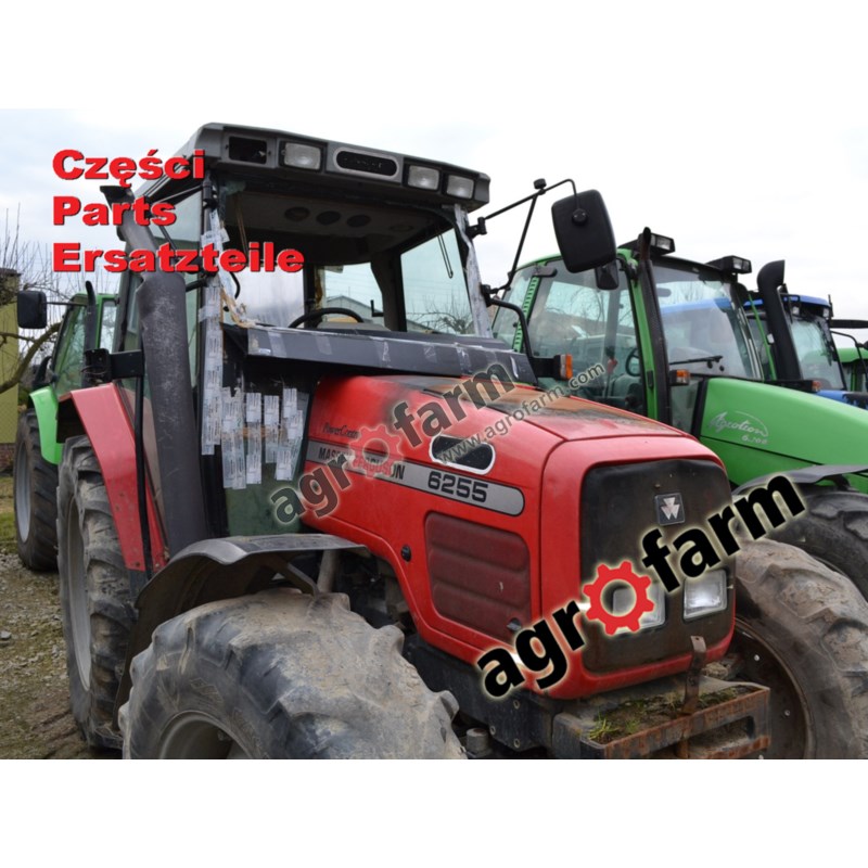 Massey Ferguson 6255 części, skrzynia biegów, oś