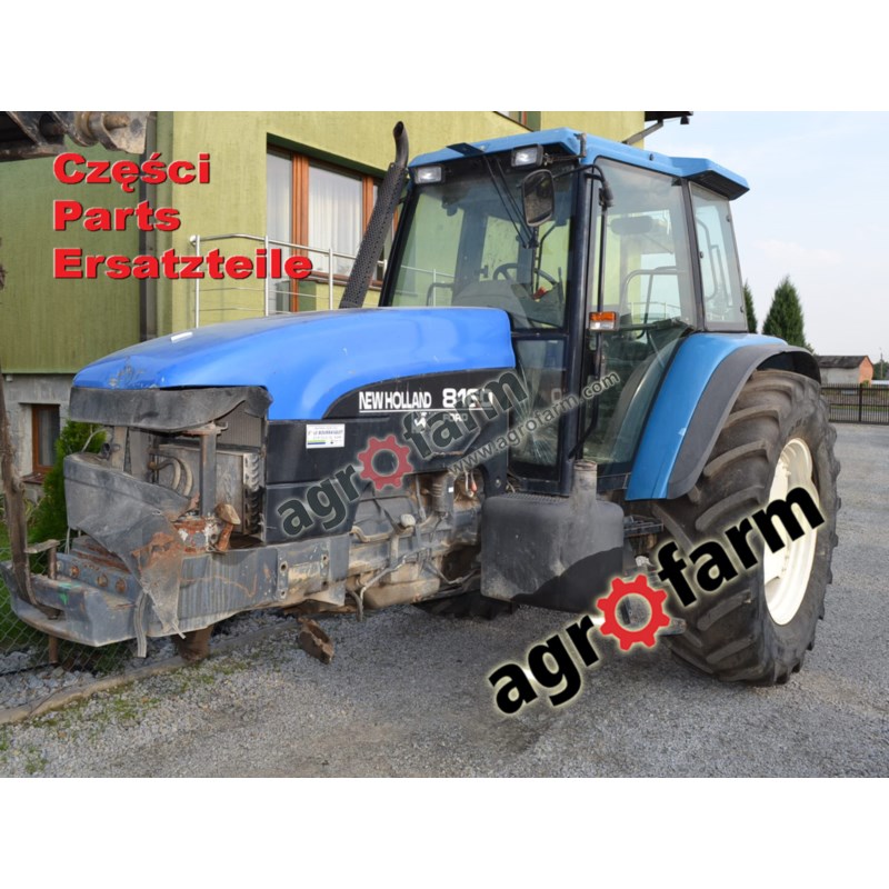 New Holland 8160 części, skrzynia biegów, silnik