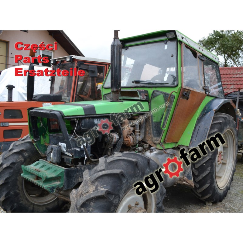 Deutz DX 4.50 części, skrzynia biegów, silnik, oś