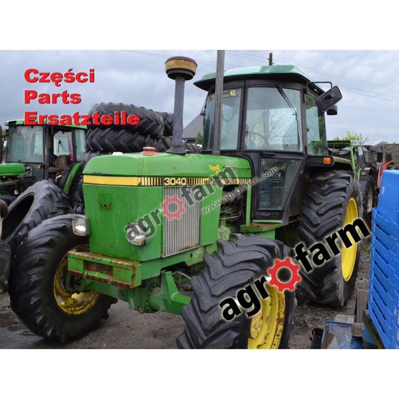 John Deere 3040 części, skrzynia biegów, silnik