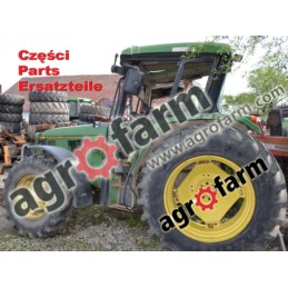 John Deere 6400 części, skrzynia biegów, silnik