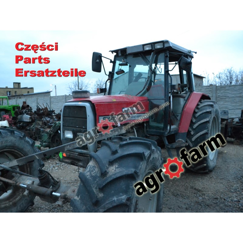 Massey Ferguson 6160 części, skrzynia biegów, oś