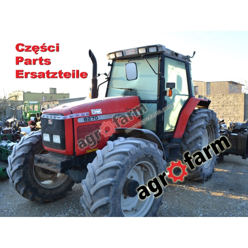 Massey Ferguson 6270 części, skrzynia biegów, oś