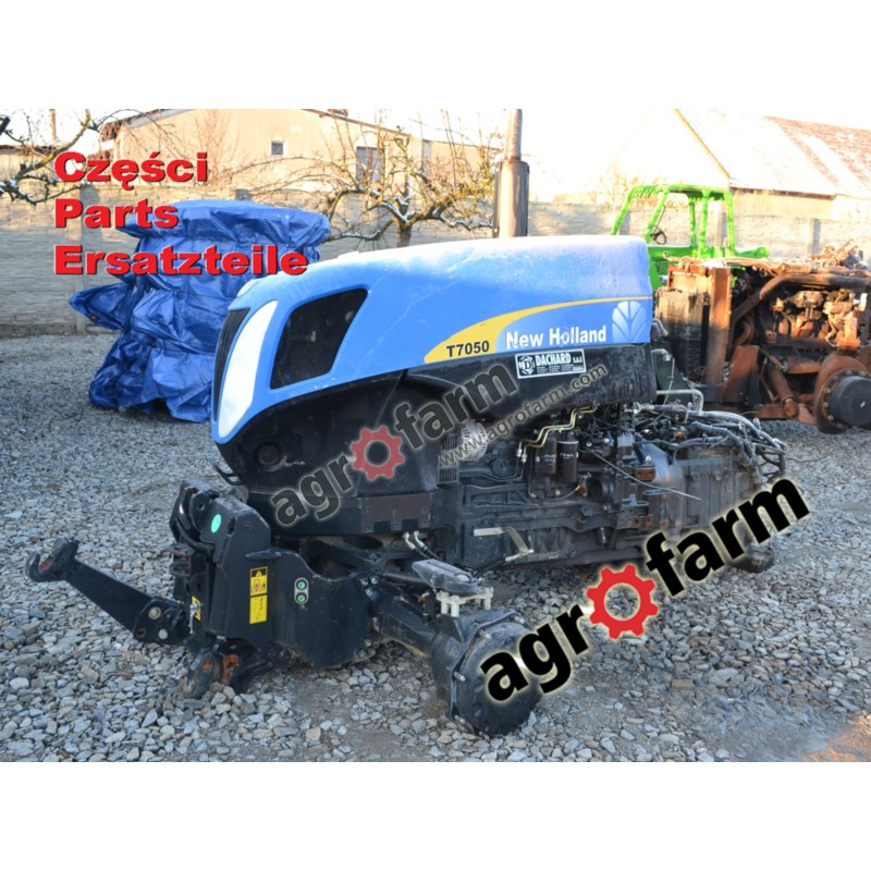 New Holland T7050 spare parts, gearbox, engine