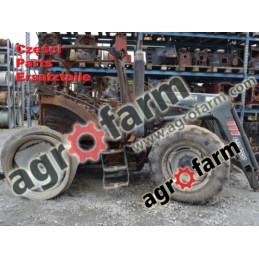 Case MXU 100 spare parts, engine, gearbox, front axle