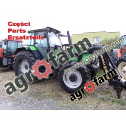 Deutz Agrostar 6.61 części, skrzynia biegów, oś