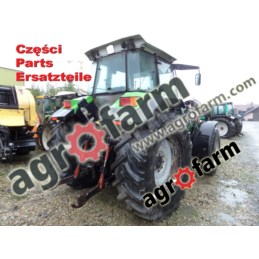 Deutz Agrostar 6.61 części, skrzynia biegów, oś