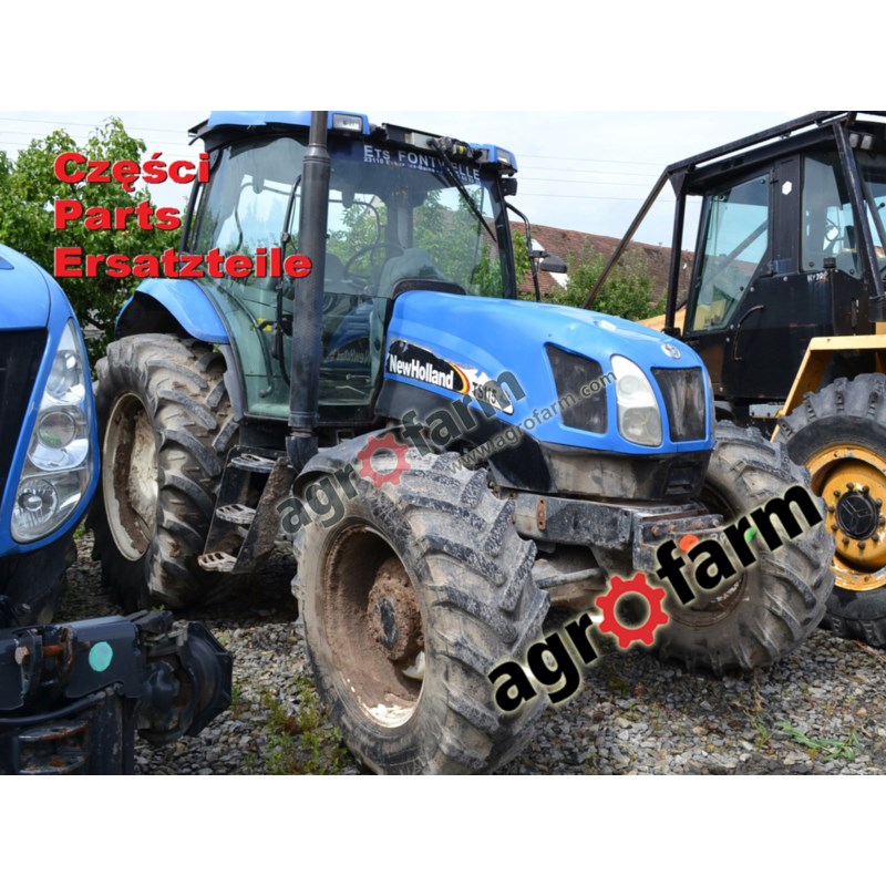 New Holland TS115A spare parts, gearbox, front axle