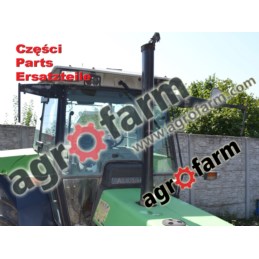 Deutz Agrostar 6.81 części, skrzynia biegów, oś