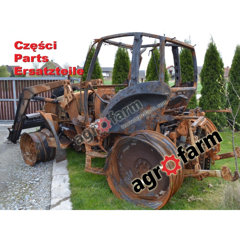 Deutz Agrotron K120 części, skrzynia biegów, most