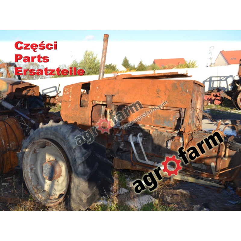 Deutz DX 6.10 części, skrzynia biegów, silnik, oś