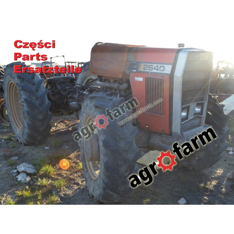 Massey Ferguson 2640 części skrzynia biegów, oś