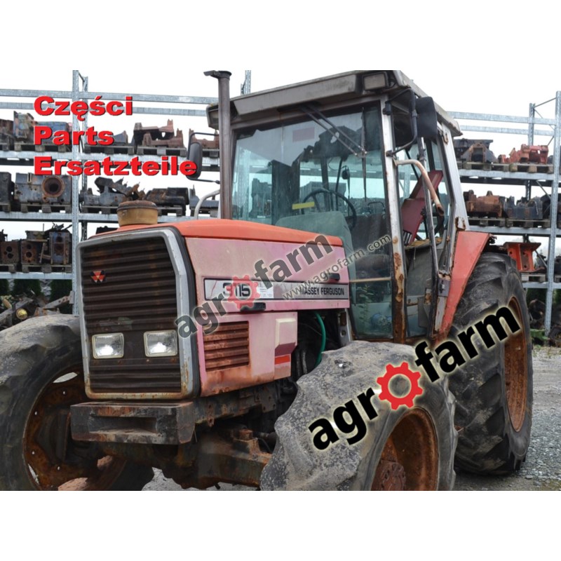 Massey Ferguson 3115 części, skrzynia biegów, oś