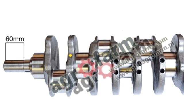 CRANKSHAFT 4CYL. JOHN DEERE