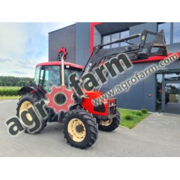 ZETOR 8441 Z ŁADOWACZEM CZOŁOWYM