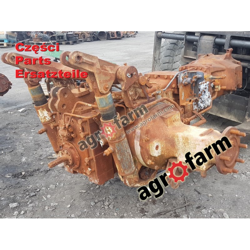 Deutz Agrotron K420 części, skrzynia biegów, oś