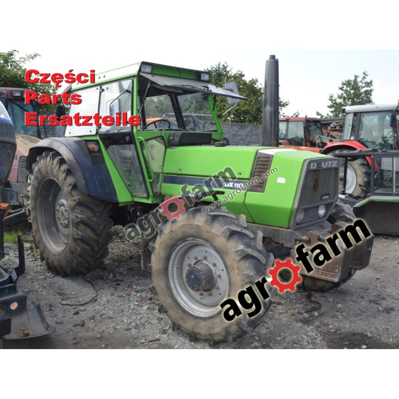 Deutz DX 110 części, skrzynia biegów, silnik, most