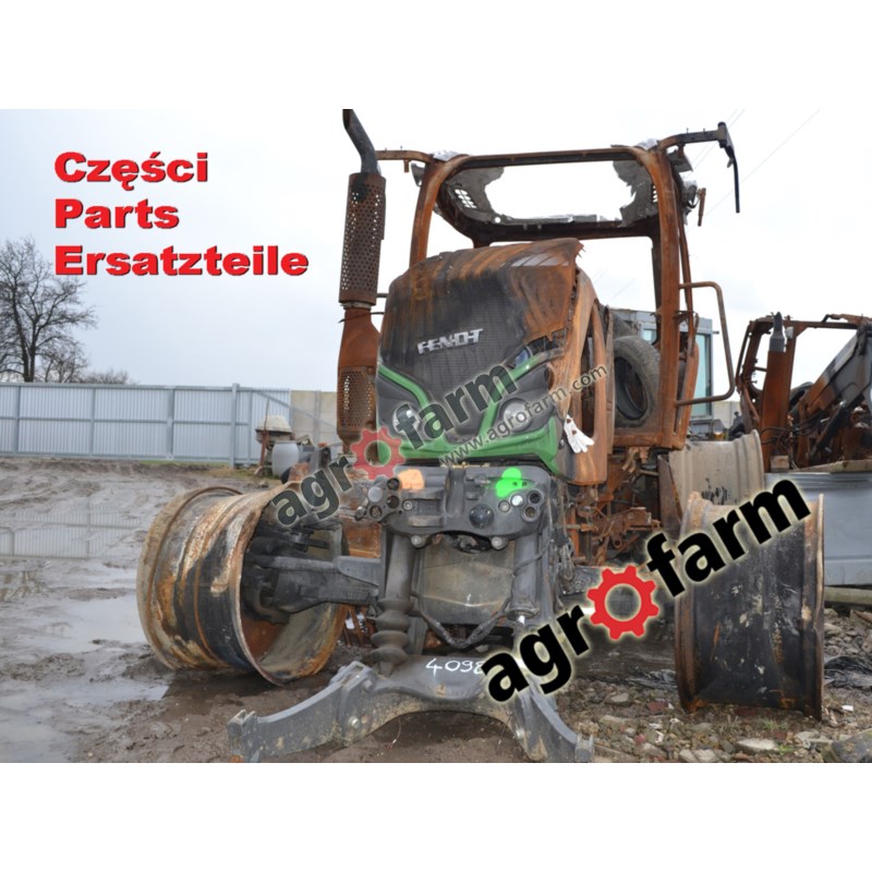 Fendt 516 Vario części skrzynia biegów, zwolnica