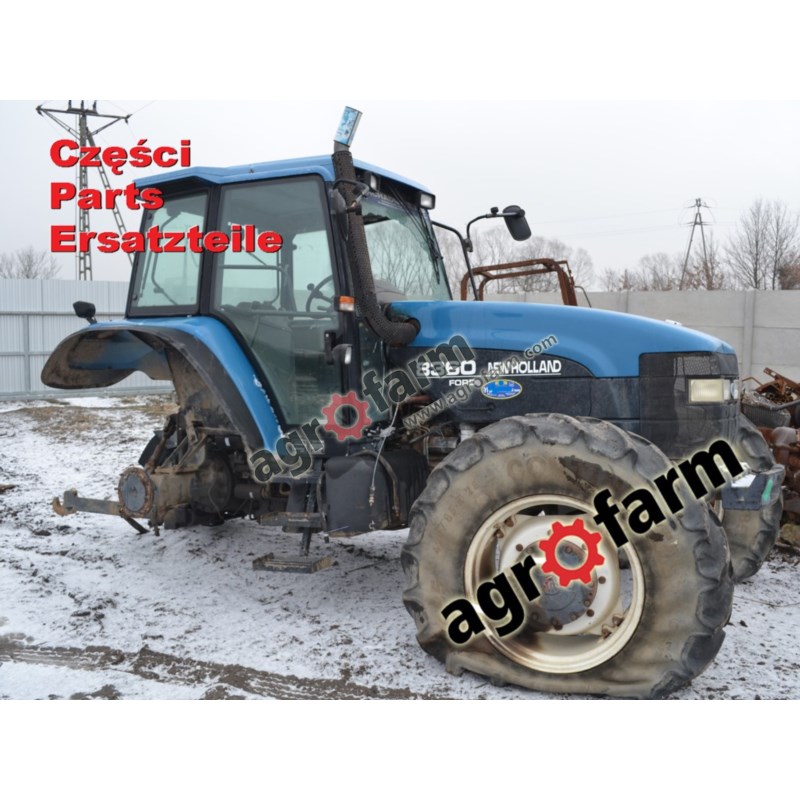 Ford 8360 części, skrzynia biegów, silnik, most