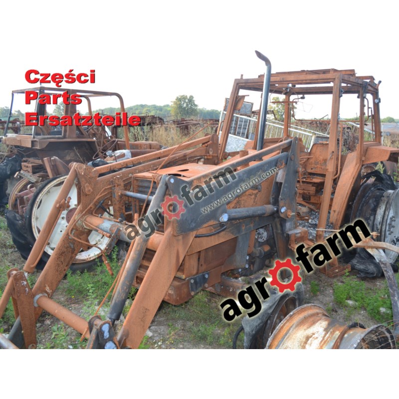 Massey Ferguson 375 części, skrzynia biegów, oś