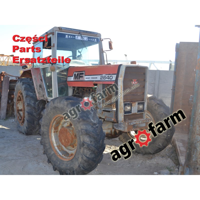 Massey Ferguson 2640 spare parts, gearbox, front axle