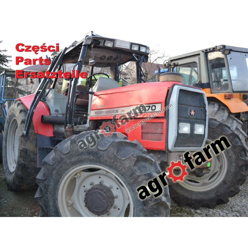 Massey Ferguson 6170 części, skrzynia biegów, oś