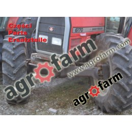 Massey Ferguson 6170 spare parts, gearbox, front axle