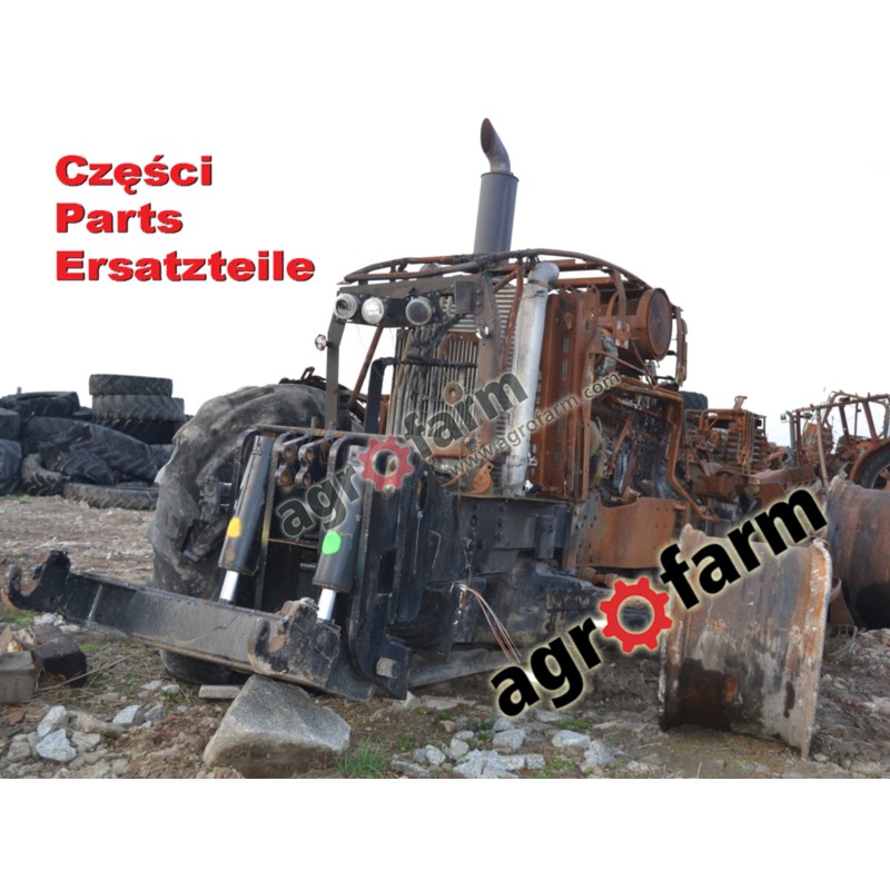 Massey Ferguson 8470 części, skrzynia biegów, oś