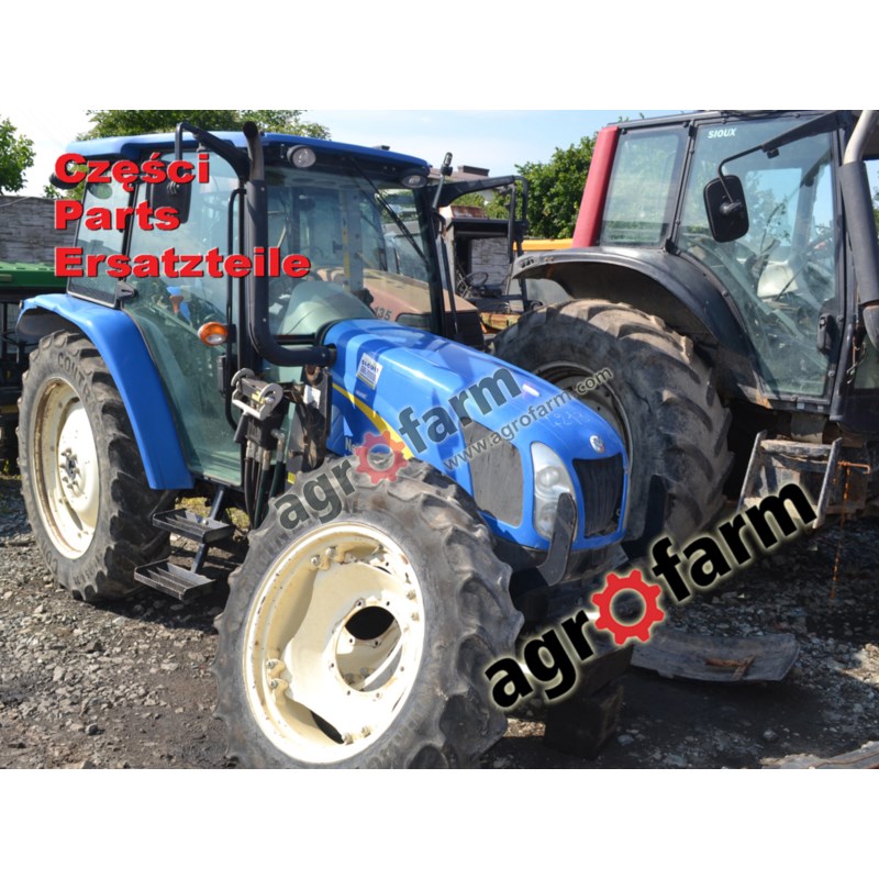 New Holland T5050 części, skrzynia biegów, silnik