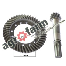 bevel gear + WHEEL, fi 117 11x45 MF 3427113M91