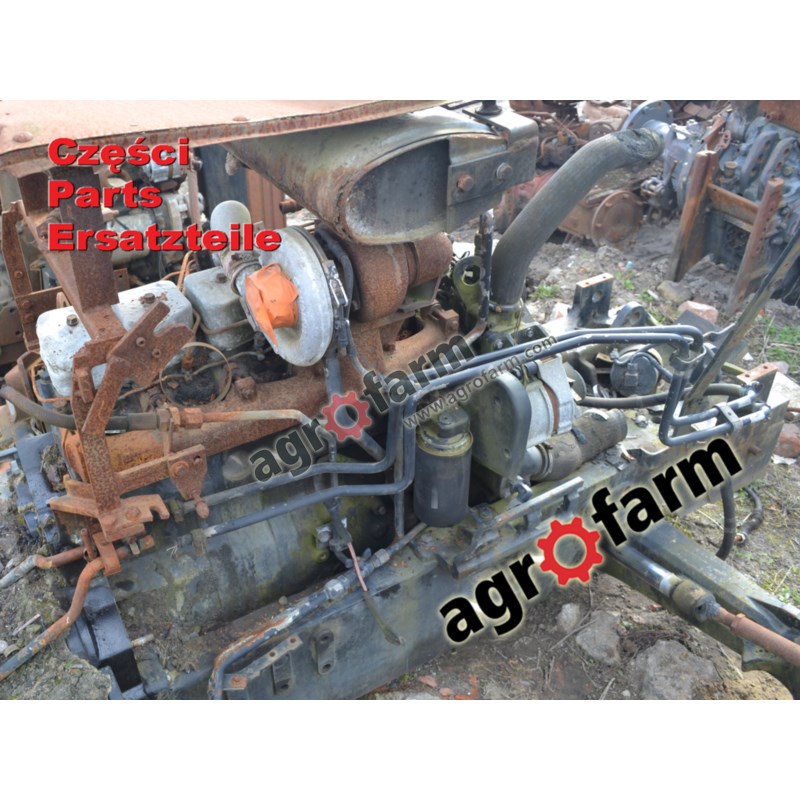 Case 5140 spare parts, engine, gearbox, front axle